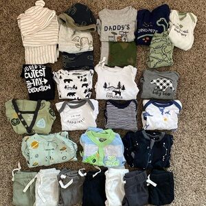 Huge lot of 0-3 boys clothes!!